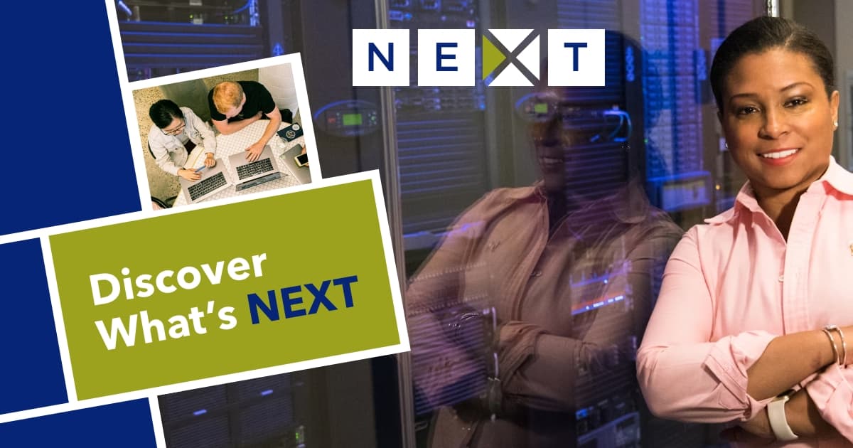 Discover what's next